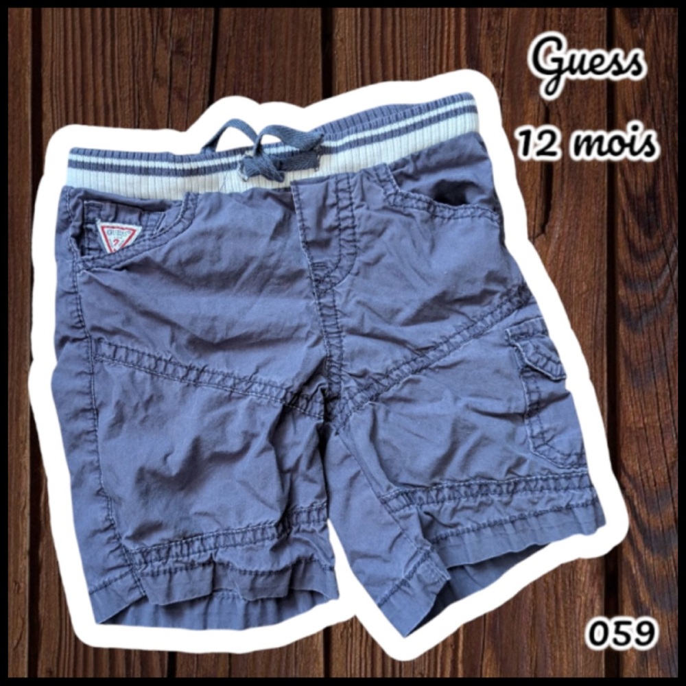 Guess Navy Cargo Shorts